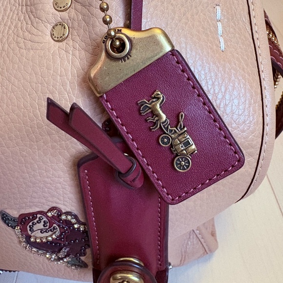 Retail Coach 1941 Rogue 30 Beechwood with leather appliqué rhinestone. - Picture 13 of 16